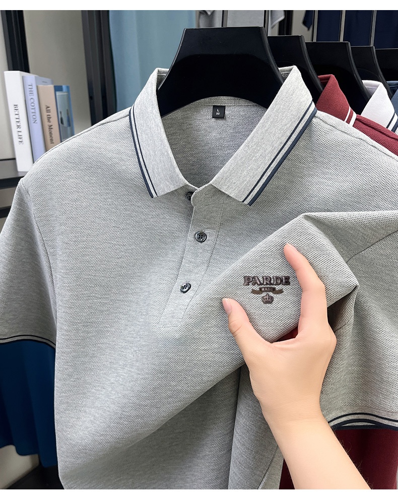 Polo Shirt Pique - Herenshirt van 100% katoenen piqué, korte