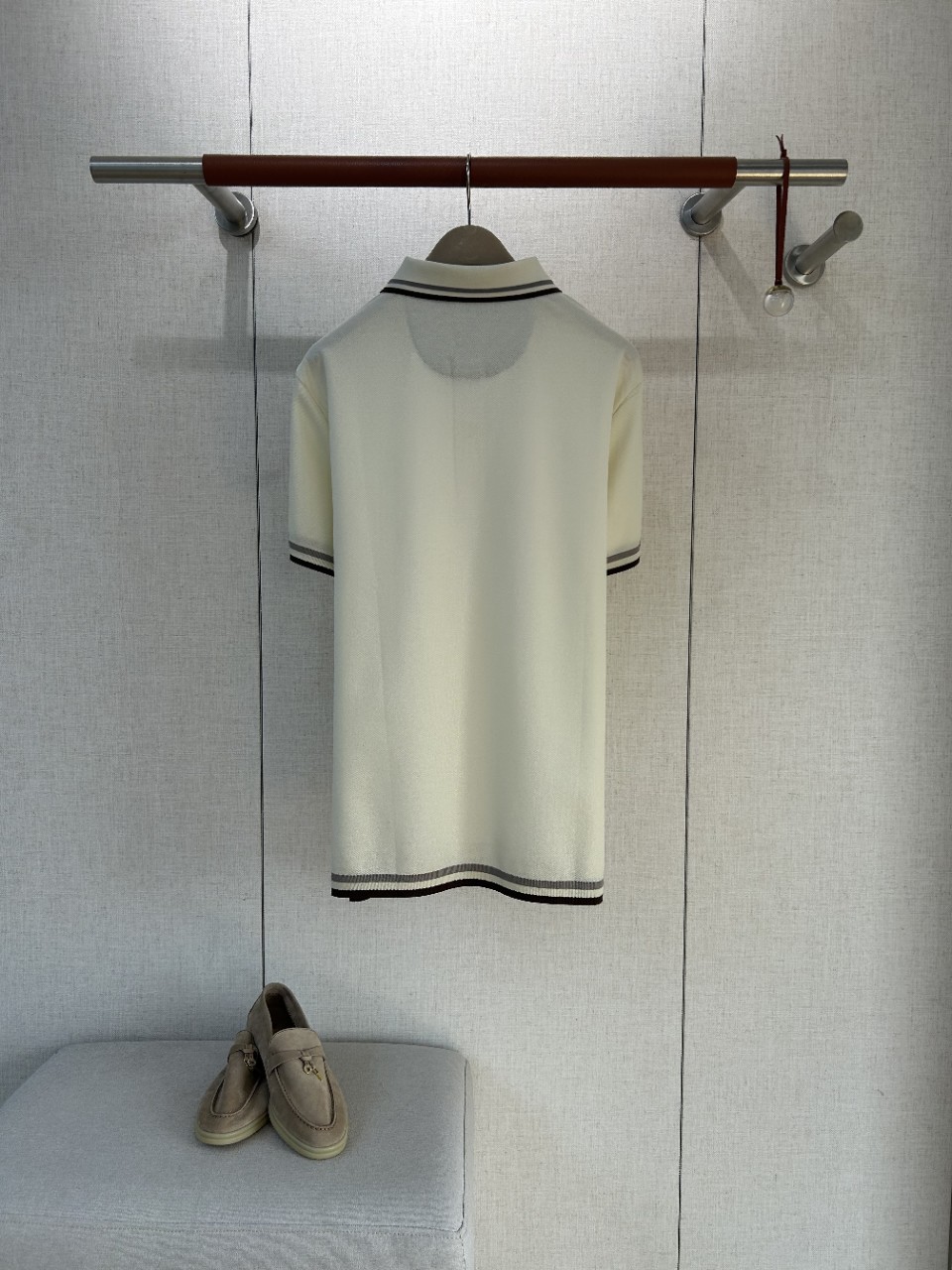 Oud-geld stijl heren bruin gri - Polo Shirt Pique recensie en prijs