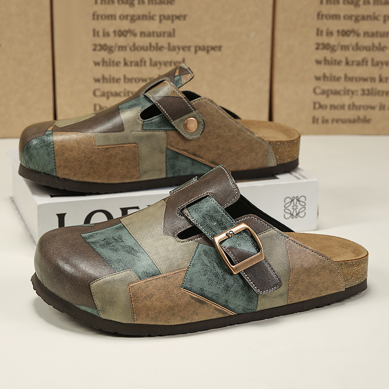 Unisex kurk gesloten teen pant - Flip Flop Leather Men recensie en prijs